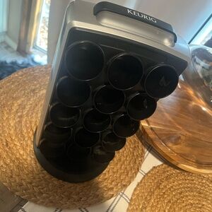 Keurig Black and Silver Pod Carousel